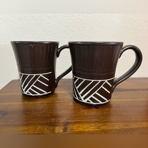 Two Toki Japan Vintage Tiki Mugs